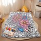 Kit Cretaivo Relax Manta Floral 75x100 cm