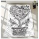 Kit Anti Estres Manta Maceta Amor 100 x 75 + Estuche 12 Mar
