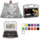 Kit Anti Estres Manta Floral 100 x 75 + Estuche 12 Mar
