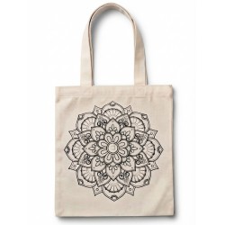 Tote Bag Madala para colorear 38x43cm