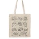 Tote Bag Sensation para colorear 38x43cm